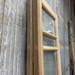 Antique French Double Doors (36.5x83) 3 Pane Glass, European Reclaimed G210