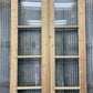 Antique French Double Doors (40x104) 4 Pane Glass, European Reclaimed G211