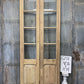 Antique French Double Doors (40x104) 4 Pane Glass, European Reclaimed G211