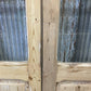 Antique French Double Doors (40x104) 4 Pane Glass, European Reclaimed G211