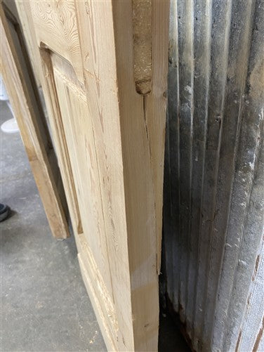 Antique French Double Doors (40x104) 4 Pane Glass, European Reclaimed G211
