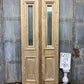 Antique French Double Doors (39x98.75) 1 Pane Glass, European Reclaimed G212