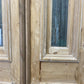 Antique French Double Doors (39x98.75) 1 Pane Glass, European Reclaimed G212