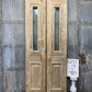 Antique French Double Doors (39x98.75) 1 Pane Glass, European Reclaimed G212