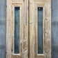 Antique French Double Doors (39x98.75) 1 Pane Glass, European Reclaimed G212