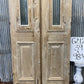 Antique French Double Doors (39x98.75) 1 Pane Glass, European Reclaimed G212