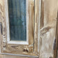 Antique French Double Doors (39x98.75) 1 Pane Glass, European Reclaimed G212