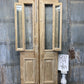 Antique French Double Doors (39x98.75) 1 Pane Glass, European Reclaimed G212