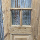 Antique French Double Doors (36.5x86.75) 5 Pane Glass, European Reclaimed G213