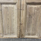Antique French Double Doors (36.5x86.75) 5 Pane Glass, European Reclaimed G213