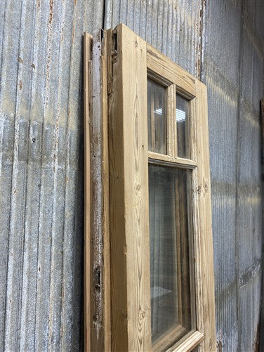 Antique French Double Doors (36.5x86.75) 5 Pane Glass, European Reclaimed G213
