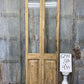 Antique French Double Doors (31x93) 1 Pane Glass, European Reclaimed G214