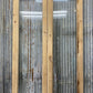 Antique French Double Doors (31x93) 1 Pane Glass, European Reclaimed G214