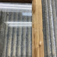 Antique French Double Doors (31x93) 1 Pane Glass, European Reclaimed G214