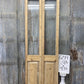 Antique French Double Doors (31x93) 1 Pane Glass, European Reclaimed G214