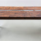 Reclaimed Wood Folding Table (69x22.5) Rustic Wood Dining Kitchen Island B138