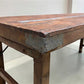 Reclaimed Wood Folding Table (69x22.5) Rustic Wood Dining Kitchen Island B138