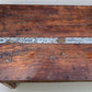 Reclaimed Wood Folding Table (69x22.5) Rustic Wood Dining Kitchen Island B138