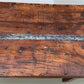 Reclaimed Wood Folding Table (69x22.5) Rustic Wood Dining Kitchen Island B138