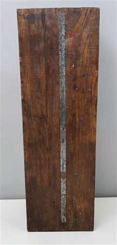 Reclaimed Wood Folding Table (69x22.5) Rustic Wood Dining Kitchen Island B138