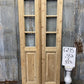 Antique French Double Doors (35.5x81.5) 3 Pane Glass, European Reclaimed G215