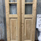 Antique French Double Doors (35.5x81.5) 3 Pane Glass, European Reclaimed G215