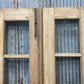 Antique French Double Doors (35.5x81.5) 3 Pane Glass, European Reclaimed G215