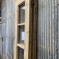 Antique French Double Doors (35.5x81.5) 3 Pane Glass, European Reclaimed G215