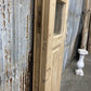 Antique French Double Doors (35.5x81.5) 3 Pane Glass, European Reclaimed G215