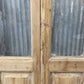 Antique French Double Doors (59x89.5) 1 Pane Glass, European Reclaimed G216