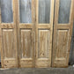 Antique French Double Doors (59x89.5) 1 Pane Glass, European Reclaimed G216