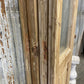 Antique French Double Doors (59x89.5) 1 Pane Glass, European Reclaimed G216