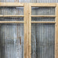 Antique French Double Doors (44x79) 5 Pane Glass, European Reclaimed G218