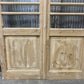 Antique French Double Doors (44x79) 5 Pane Glass, European Reclaimed G218