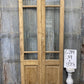 Antique French Double Doors (39x87) 3 Pane Glass, European Reclaimed G219