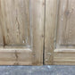 Antique French Double Doors (39x87) 3 Pane Glass, European Reclaimed G219