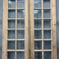 Antique French Double Doors (44x97) 12 Pane Glass, European Reclaimed G220
