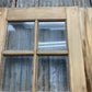 Antique French Double Doors (44x97) 12 Pane Glass, European Reclaimed G220