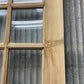 Antique French Double Doors (44x97) 12 Pane Glass, European Reclaimed G220