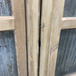 Antique French Double Doors (48.5x82) 3 Pane Glass, European Reclaimed G242