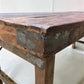 Reclaimed Wood Folding Table (68x22) Rustic Wood Dining Kitchen Island B140