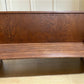 Wooden Church Pew, (5'2") Vintage Porch Bench, Entry Foyer, Dining Seating A19