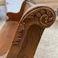 Wooden Church Pew, (5'3") Vintage Porch Bench, Entry Foyer, Dining Seating A20