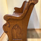 Wooden Church Pew, (5'4") Vintage Porch Bench, Entry Foyer, Dining Seating A21