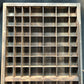 Printer Drawer Wood Block Typeset Tray, Letterpress Thimble Shelf Display, A58