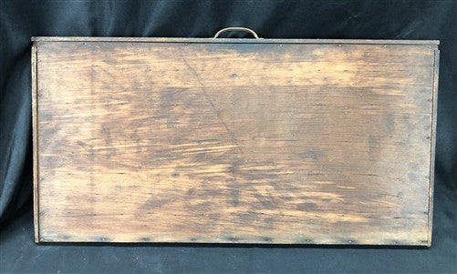 Printer Drawer Wood Block Typeset Tray, Letterpress Thimble Shelf Display, A58