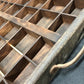 Printer Drawer Wood Block Typeset Tray, Letterpress Thimble Shelf Display, A58