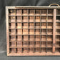 Printer Drawer Wood Block Typeset Tray, Letterpress Thimble Shelf Display, A60