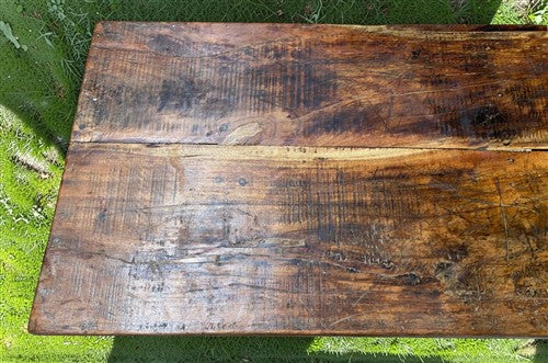 Reclaimed Wood Folding Table (68.5x22.5) Rustic Wood Dining Kitchen Island B141