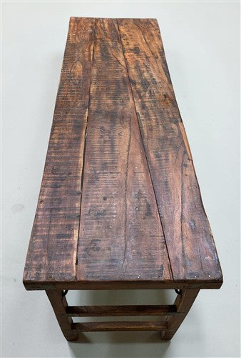 Reclaimed Wood Folding Table (68x21.5) Rustic Wood Dining Kitchen Island B142